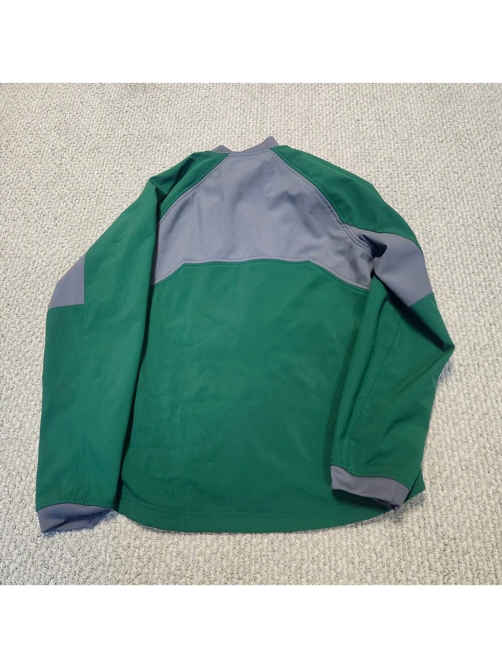 Adidas Jacket Green Full Zip Men's Size Small